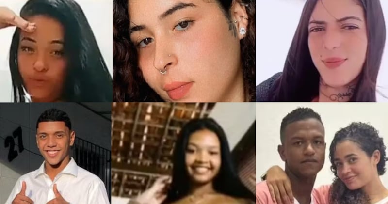 Mikaele, Louise, Beatriz, Debora e John, Emerson e Anna Beatriz foram vítimas do serial killer de Alagoas.