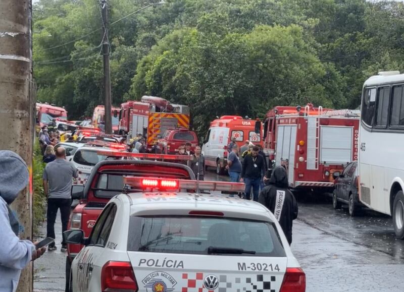 Bombeiros ainda não confirmaram se há vítimas