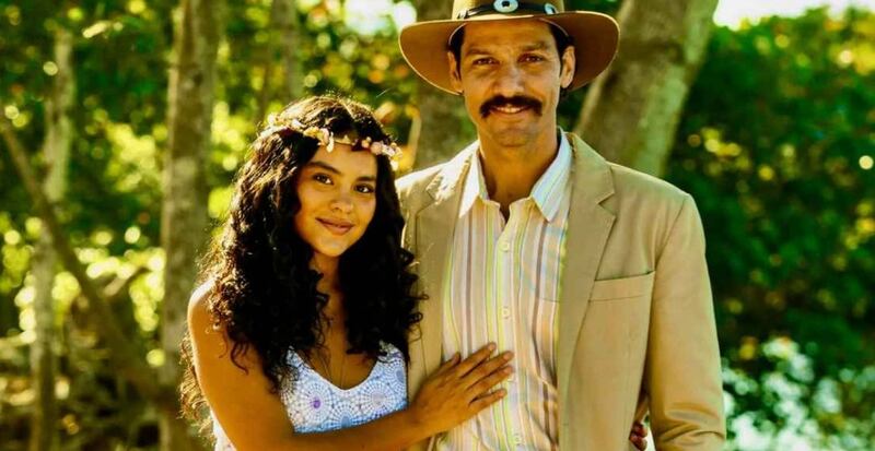 Em Pantanal, Muda (Bella Campos) dispensa Tibério (Guito) depois do casamento