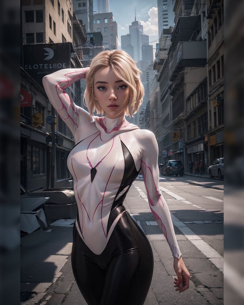 A IA cria duas versões da Spider-Gwen do multiverso de Spider-Man de Miles  Morales – Metro World News Brasil