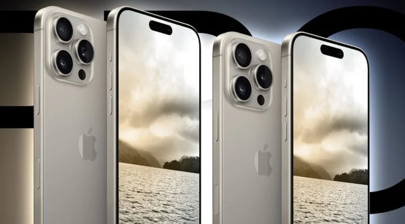 iPhone 16 - render basado en prototipo.